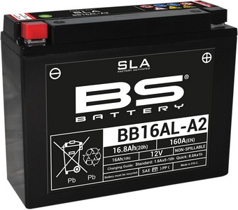Bs Battery Battery Bb16Al-A2 Sla 12V 210 A Battery Bs Bb16Al-A2 Sla i gruppen Servicedelar & Olja / Batterier / Standard hos Blixt&Dunder AB (21130612)