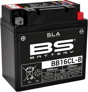 Bs Battery Battery Bb16Cl-B Sla 12V 230 A Battery Bs Bb16Cl-B Sla i gruppen Servicedelar & Olja / Batterier / Standard hos Blixt&Dunder AB (21130613)