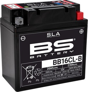 Bs Battery Battery Bb16Cl-B Sla 12V 230 A Battery Bs Bb16Cl-B Sla i gruppen Servicedelar & Olja / Batterier / Standard hos Blixt&Dunder AB (21130613)