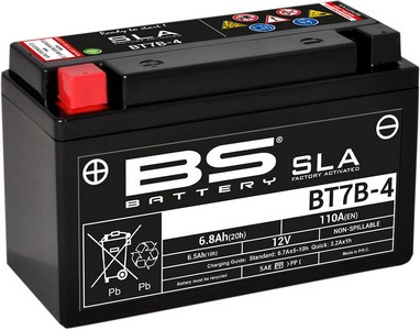 Bs Battery Battery Bt7B-4 Sla 12V 105 A Battery Bs Bt7B-4 Sla i gruppen Servicedelar & Olja / Batterier / AGM / Gel hos Blixt&Dunder AB (21130619)