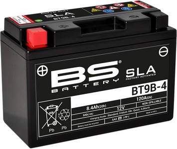 Bs Battery Battery Bt9B-4 Sla 12V 120 A Battery Bs Bt9B-4 Sla i gruppen Servicedelar & Olja / Batterier / Standard hos Blixt&Dunder AB (21130620)