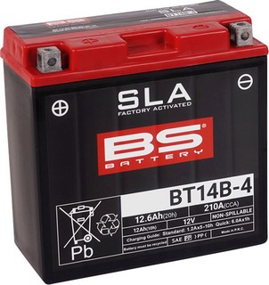 Bs Battery Battery Bt14B-4 Sla 12V 210 A Battery Bs Bt14B-4 Sla i gruppen Servicedelar & Olja / Batterier / Standard hos Blixt&Dunder AB (21130625)