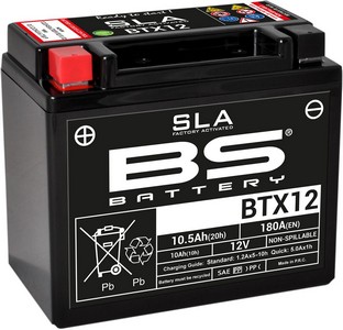Bs Battery Battery Btx12 Sla 12V 180 A Battery Bs Btx12 Sla i gruppen Servicedelar & Olja / Batterier hos Blixt&Dunder AB (21130632)