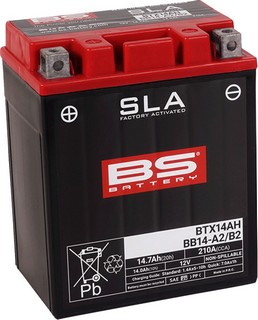 Bs Battery Battery Btx14Ah Sla 12V 210 A Battery Bs Btx14Ah/Bb14-A2/B2 i gruppen Servicedelar & Olja / Batterier / Standard hos Blixt&Dunder AB (21130637)