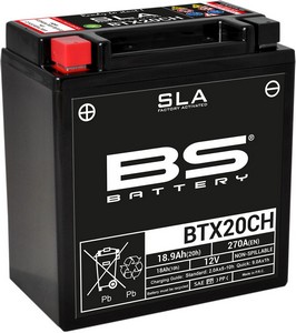 Bs Battery Battery Btx20Ch Sla 12V 270 A Battery Bs Btx20Ch Sla i gruppen Servicedelar & Olja / Batterier / Standard hos Blixt&Dunder AB (21130639)