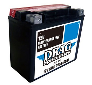 Drag Specialties Battery Drag Ytx20Hl-Ft-B Battery Drag Ytx20Hl-Ft i gruppen Servicedelar & Olja / Batterier / Standard hos Blixt&Dunder AB (21130715)