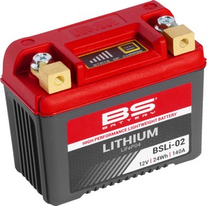 Bs Battery Battery Lithium Bsli02 Battery Lithium Bsli02 i gruppen Servicedelar & Olja / Batterier / Litium-Batterier hos Blixt&Dunder AB (21130784)