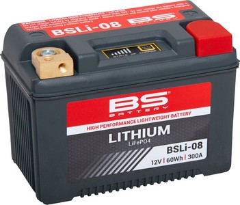 Bs Battery Battery Lithium Bsli08 Battery Lithium Bsli08 i gruppen Servicedelar & Olja / Batterier / Litium-Batterier hos Blixt&Dunder AB (21130789)