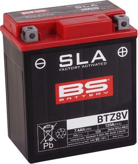 Bs Battery  Battery Btz8V Sla i gruppen Servicedelar & Olja / Batterier / AGM / Gel hos Blixt&Dunder AB (21130837)