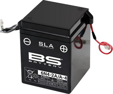 Bs Battery Battery Bs 6N4-2A/A-4 Battery Bs 6N4-2A/A-4 i gruppen Servicedelar & Olja / Batterier / AGM / Gel hos Blixt&Dunder AB (21130845)