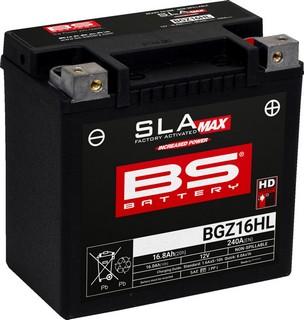 Bs Battery Battery Bs Bgz16Hl Sla Max Battery Bs Bgz16Hl Sla-Max i gruppen Servicedelar & Olja / Batterier / AGM / Gel hos Blixt&Dunder AB (21130936)