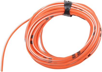 Colored Wiring Wire Oem 14A 13' Org/Wht i gruppen Reservdelar & Tillbehör / Eldelar / Elkabel & Kontakter / Elkabel hos Blixt&Dunder AB (21200291)