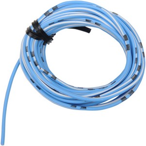 Colored Wiring Wire Oem 14A 13' Sbl/Wht i gruppen Reservdelar & Tillbehör / Eldelar / Elkabel & Kontakter / Elkabel hos Blixt&Dunder AB (21200292)