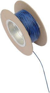 Namz Oem Color Wire 18 Gauge/100' (1Mm'/30M) Blue/Black Wire 18G 100' i gruppen Reservdelar & Tillbehr / Eldelar / Elkabel & Kontakter / Elkabel hos Blixt&Dunder AB (21200510)