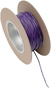 Namz Oem Color Wire 18 Gauge/100' (1Mm'/30M) Violet/Black Wire 18G 100 i gruppen Reservdelar & Tillbehr / Eldelar / Elkabel & Kontakter / Elkabel hos Blixt&Dunder AB (21200521)
