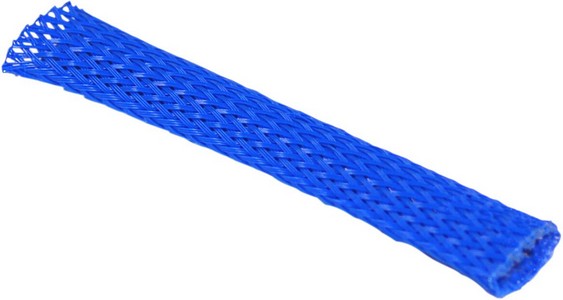 Namz Sleeving Braided Blue 10' Sleeving Braided Blue 10' i gruppen Reservdelar & Tillbehr / Eldelar / Elkabel & Kontakter / Kabelhlje hos Blixt&Dunder AB (21200904)