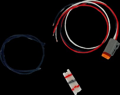 Custom Dynamics Harness Wiring Single Lamp Shark Deamon Harness Wiring i gruppen Reservdelar & Tillbehr / Eldelar / vrig El / Kabelstammar hos Blixt&Dunder AB (21201356)