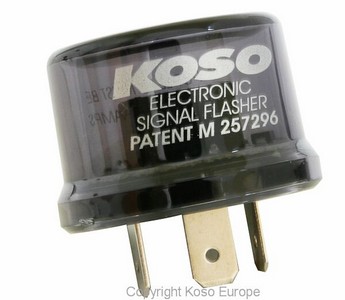 Koso North America Flasher Relay 12V 15A 3-Pin Flasher Relay 12V 15A 3 i gruppen Reservdelar & Tillbehr / Eldelar / vrig El / Blinkersreglering hos Blixt&Dunder AB (21300206)