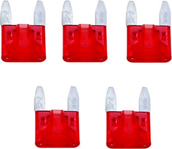 Namz Fuses - Mini - 10 Amp - 5 Pack Fuse Mini 10A 5Pk i gruppen Reservdelar & Tillbehr / Eldelar / Skringar hos Blixt&Dunder AB (21300299)