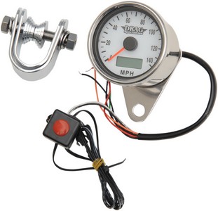 Drag Specialties Electronic Speedometer 2.4
