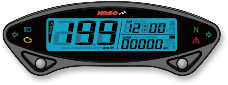 Koso North America Speedometer Db Ex-02 Multifunction Abe Db Ex-02 Spe i gruppen Reservdelar & Tillbehr / Mtare / Hastighetsmtare Elektronisk hos Blixt&Dunder AB (22100366)
