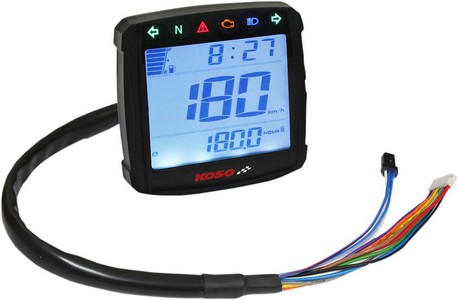 Koso Speedometer Multifunction Xr-01S Black Speedo Multimeter Xr-01S i gruppen Reservdelar & Tillbehr / Mtare / Hastighetsmtare Elektronisk hos Blixt&Dunder AB (22100412)