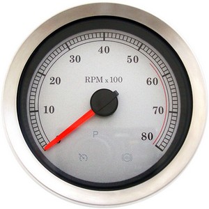 Drag Specialties Tachometer Slvr 04- Tachometer Slvr 04- i gruppen Reservdelar & Tillbehr / Mtare / Hastighetsmtare (Vajerdrivning) hos Blixt&Dunder AB (22110167)