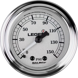 Legend Suspension Gauge Air Pressure Led Silver Gauge Air Flht 99-13 S i gruppen Reservdelar & Tillbehr / Fjdring / Sttdmpare / LEGEND SUSPENSION hos Blixt&Dunder AB (22120485)