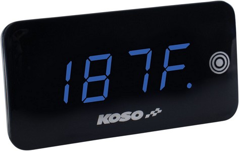 Koso North America Gauge Volt/Temp Sst Blu Gauge Volt/Temp Sst Blu i gruppen Reservdelar & Tillbehr / Mtare / Voltmtare hos Blixt&Dunder AB (22120816)