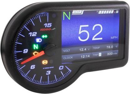 Koso North America Gauge Multifctn Rx-3 Gauge Multifctn Rx-3 i gruppen Reservdelar & Tillbehr / Mtare / Hastighetsmtare Elektronisk hos Blixt&Dunder AB (22120828)