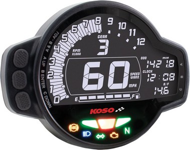 Koso North America Gauge Multifctn Ms-01 Gauge Multifctn Ms-01 i gruppen Reservdelar & Tillbehr / Mtare / Hastighetsmtare Elektronisk hos Blixt&Dunder AB (22120832)