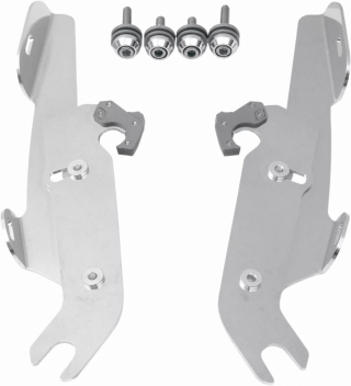 Memphis Shades Mounting Kit Trigger-Lock Memphis Fats/Slim Polished Mn i gruppen  hos Blixt&Dunder AB (23200021)