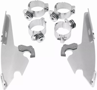 Memphis Shades Mounting Kit Trigger-Lock Memphis Fats/Slim Polished Mn i gruppen  hos Blixt&Dunder AB (23200029)