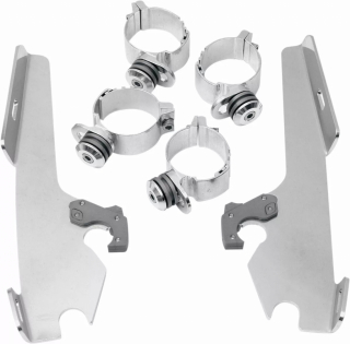 Memphis Shades Mounting Kit Trigger-Lock Memphis Fats/Slim Polished Mn i gruppen  hos Blixt&Dunder AB (23200031)