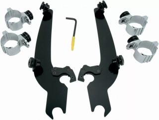 Memphis Shades Mounting Kit Trigger-Lock Sportshield-Windshield Black i gruppen  hos Blixt&Dunder AB (23200069)