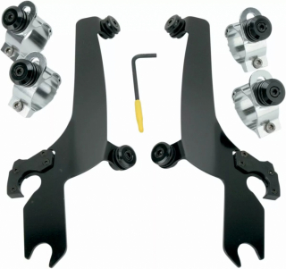 Memphis Shades Mounting Kit Trigger-Lock Sportshield-Windshield Black i gruppen  hos Blixt&Dunder AB (23200070)