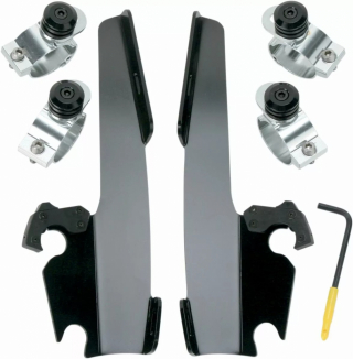 Memphis Shades Mounting Kit Trigger-Lock Memphis Fats/Slim-Windshield i gruppen  hos Blixt&Dunder AB (23200077)