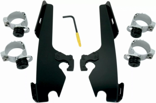 Memphis Shades Mounting Kit Trigger-Lock Memphis Fats/Slim-Windshield i gruppen  hos Blixt&Dunder AB (23200078)