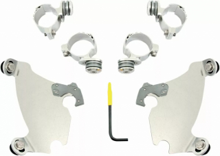 Memphis Shades Mounting Kit Trigger-Lock Gauntlet Fairing Polished Mnt i gruppen  hos Blixt&Dunder AB (23200103)