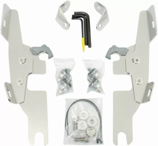 Memphis Shades Mounting Kit Trigger-Lock Batwing-Fairing Polished Mnt i gruppen  hos Blixt&Dunder AB (23200113)