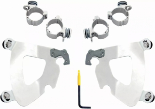 Memphis Shades Mounting Kit Trigger-Lock Gauntlet Fairing Polished Mnt i gruppen  hos Blixt&Dunder AB (23200114)