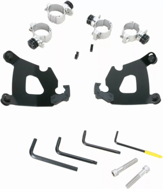 Memphis Shades Mounting Kit Trigger-Lock Cafe-Fairing Black Mnt Kit Ca i gruppen  hos Blixt&Dunder AB (23200137)