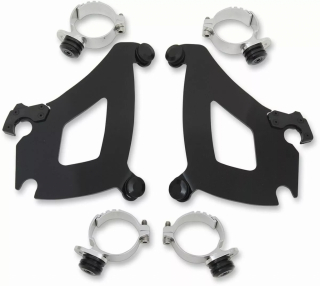 Memphis Shades Mounting Kit Trigger-Lock Bullet-Fairing Black Mnt Kit i gruppen  hos Blixt&Dunder AB (23200139)