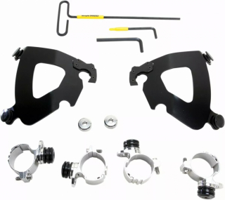 Memphis Shades Mounting Kit Trigger-Lock Gauntlet-Fairing Black Mnt Ki i gruppen  hos Blixt&Dunder AB (23200150)