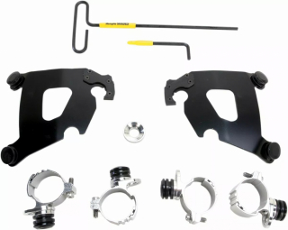 Memphis Shades Mounting Kit Trigger-Lock Cafe-Fairing Black Mnt Kit Ca i gruppen  hos Blixt&Dunder AB (23200162)