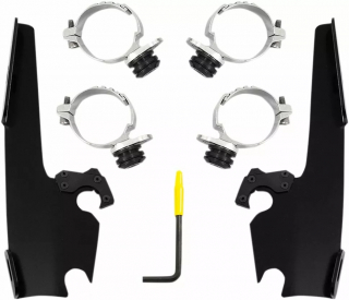 Memphis Shades Mounting Kit Trigger-Lock Memphis Fats/Slim-Windshield i gruppen  hos Blixt&Dunder AB (23200177)