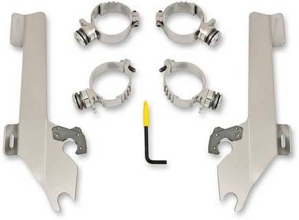Mounting Kit Trigger-Lock Batwing-Fairing Polished Mnt Kit Bw Kingpin i gruppen Reservdelar & Tillbehr / Ram och chassidelar / Fsten Kpor/Rutor hos Blixt&Dunder AB (23210159)
