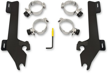 Mounting Kit Trigger-Lock Batwing-Fairing Black Mnt Kit Bw Kingpin Blk i gruppen Reservdelar & Tillbehr / Ram och chassidelar / Fsten Kpor/Rutor hos Blixt&Dunder AB (23210160)