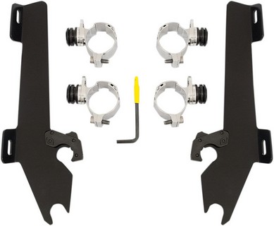 Mounting Kit Trigger-Lock Batwing-Fairing Black Mnt Kit Bw Vegas Blk i gruppen  hos Blixt&Dunder AB (23210162)