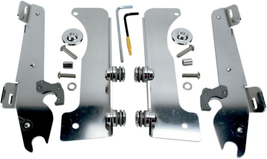 Mounting Kit Trigger-Lock Batwing-Fairing Polished Mnt Kit Bw Yam Stra i gruppen  hos Blixt&Dunder AB (23210171)